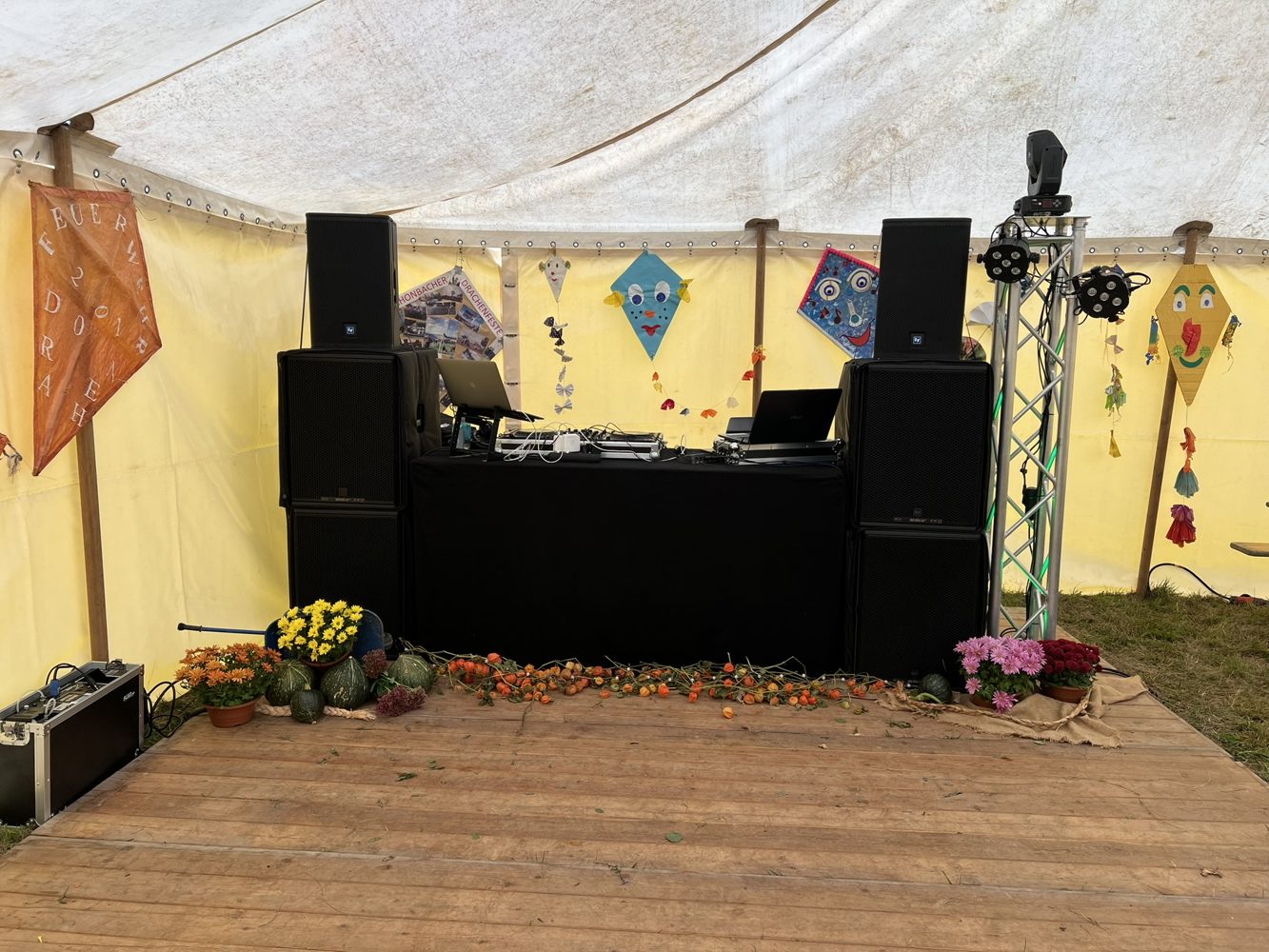 Partytechnik im Muldental
